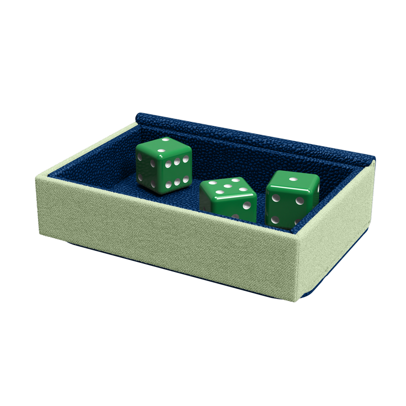 Dragon Tray - Blue & Mint