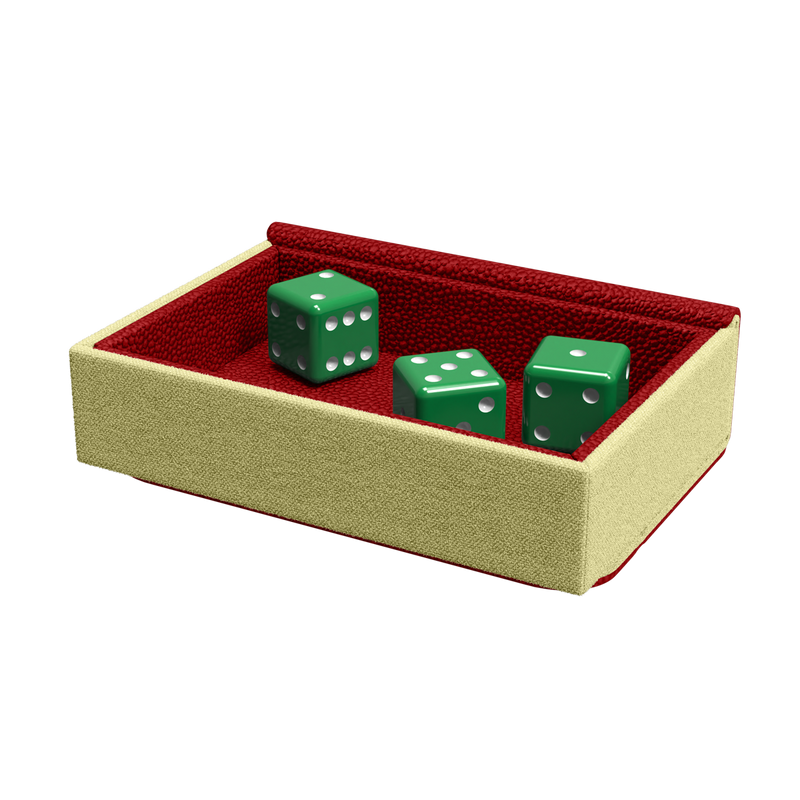 Dragon Tray - Red & Lemon