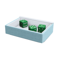 Dragon Tray - White & Aqua