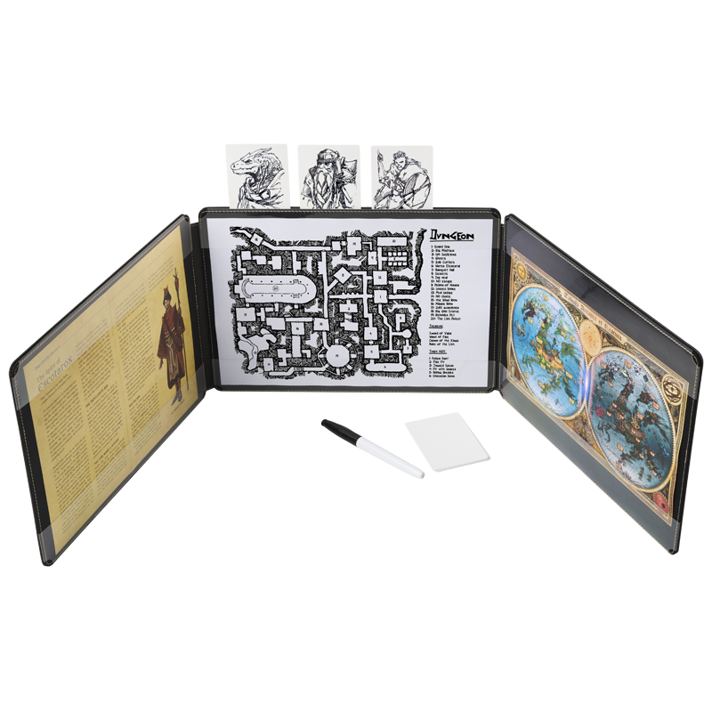 Game Master Screen - Iron Grey