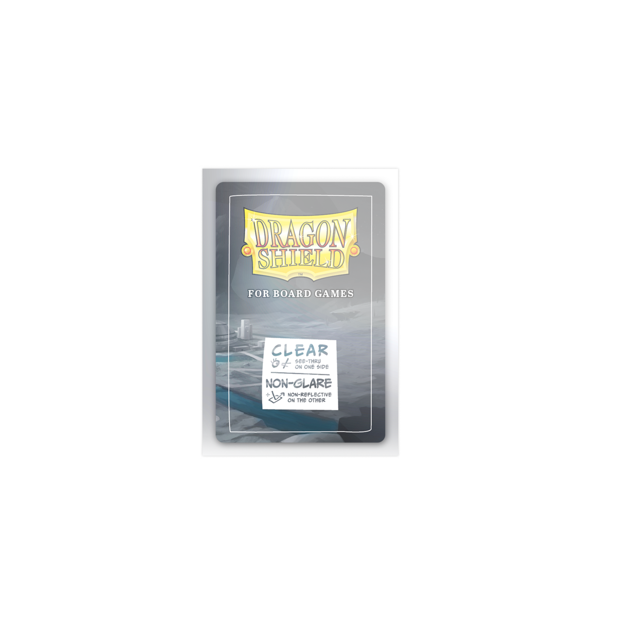 dragon shield mini card sleeves American Mini - Clear/Non-Glare