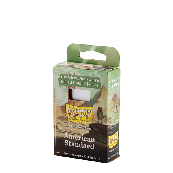 American Standard - Clear/Non-Glare - Board Game Sleeves  Dragon Shield