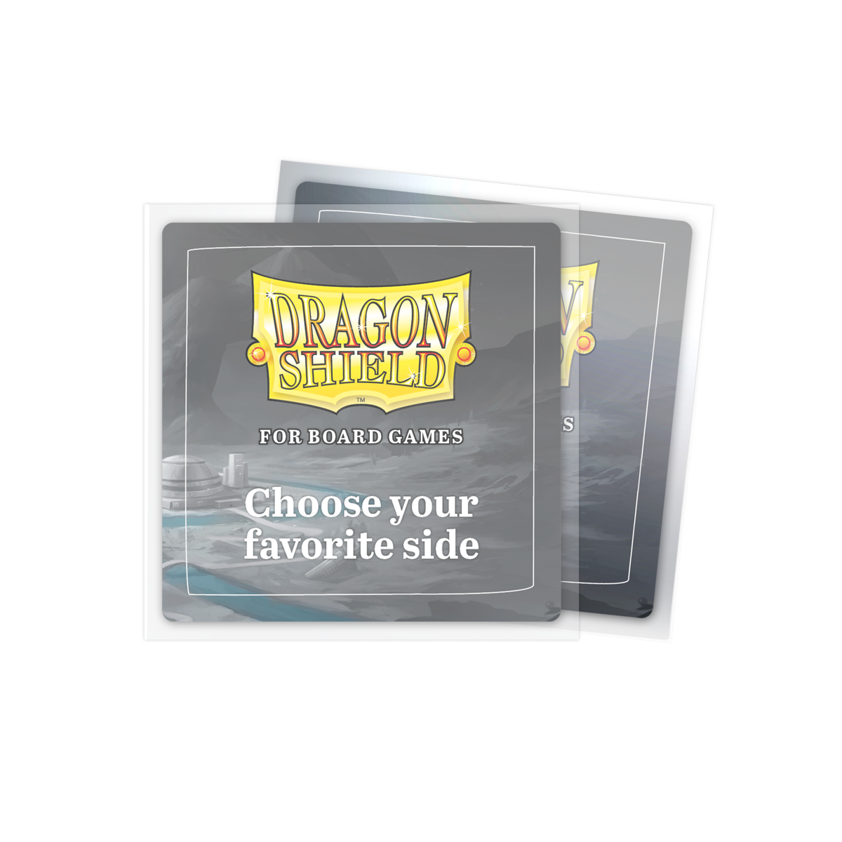 vindication card sleeves Square - Clear/Non-Glare