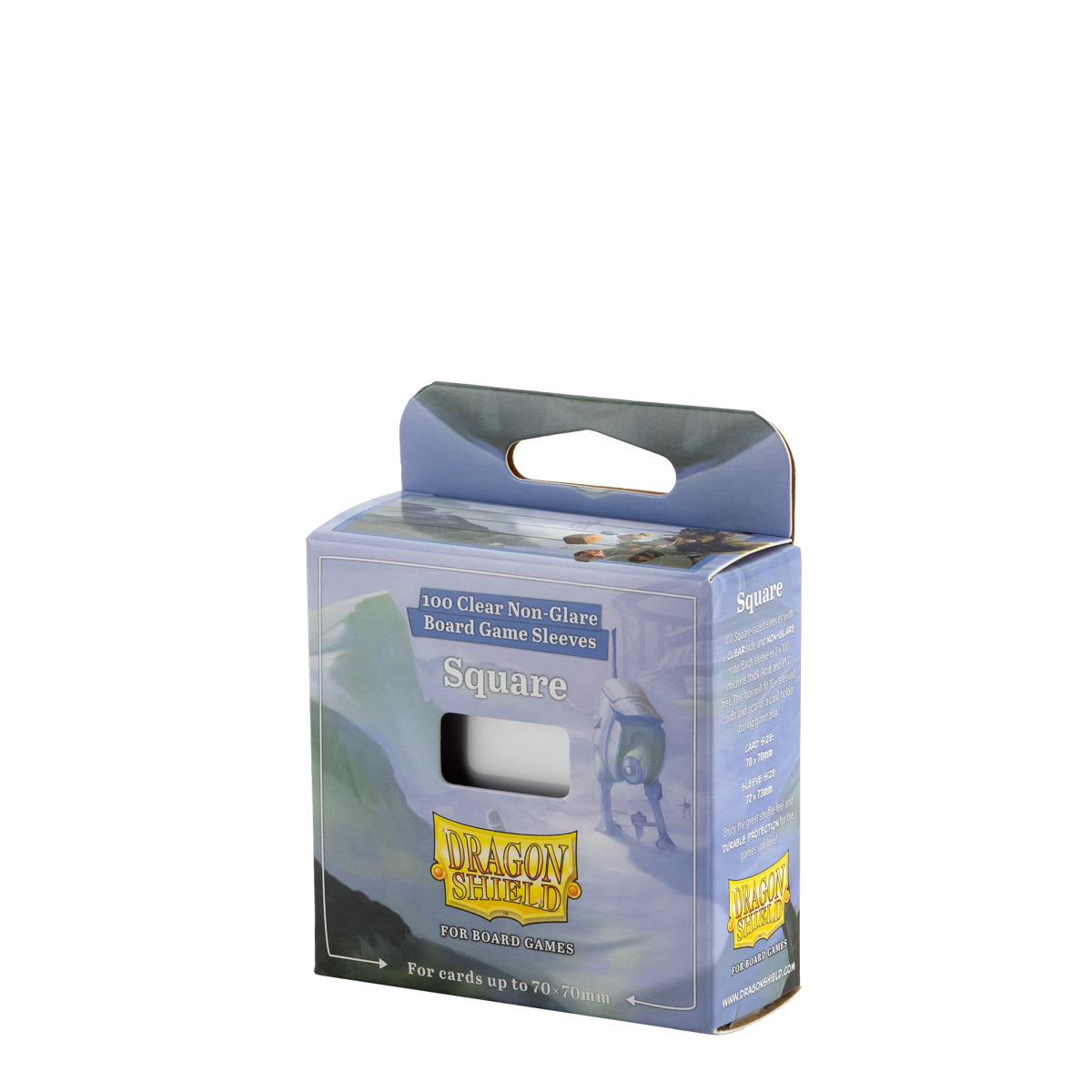 rivals for catan card sleeves Square - Clear/Non-Glare