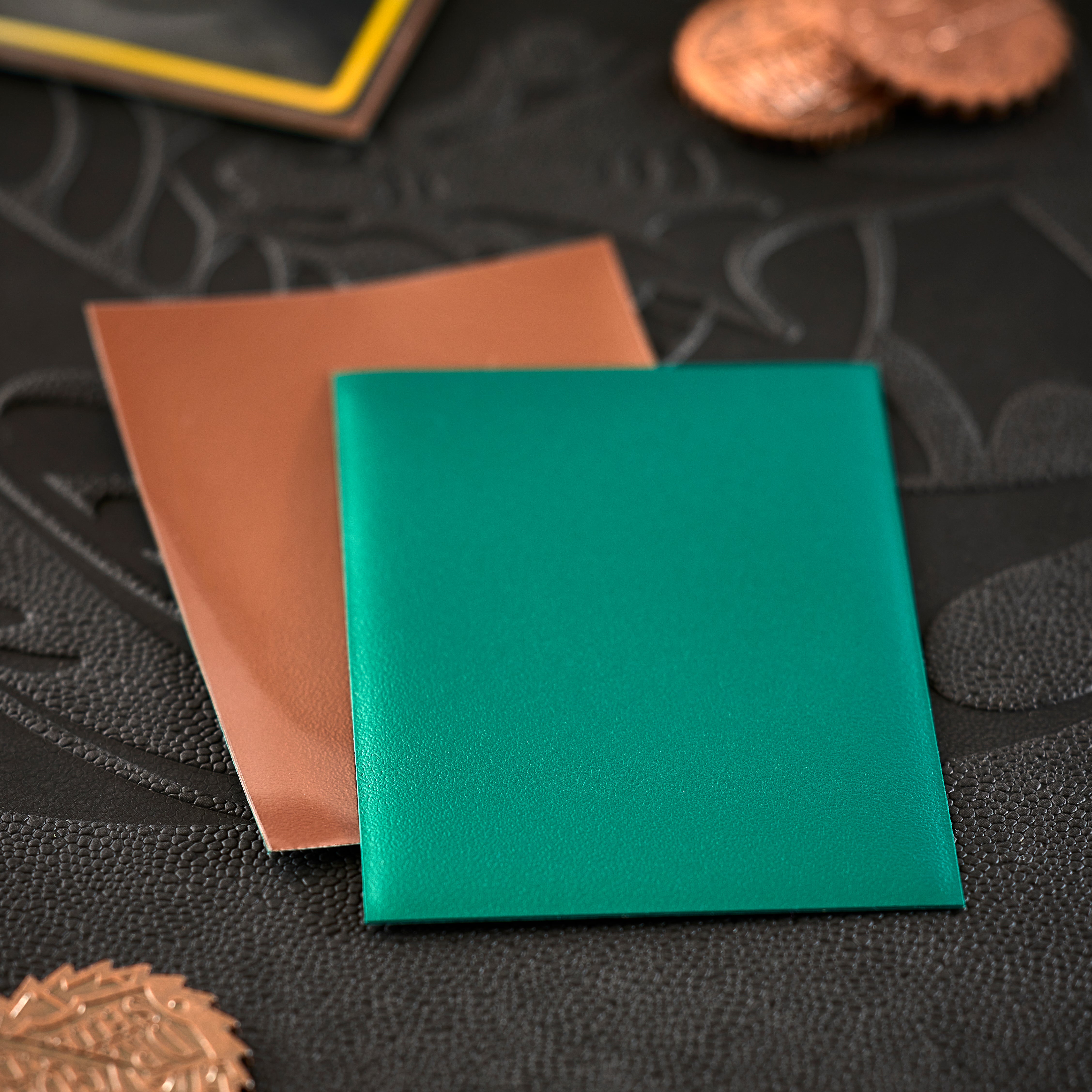 Power & Copper - Matte Dual Sleeves – Dragon Shield