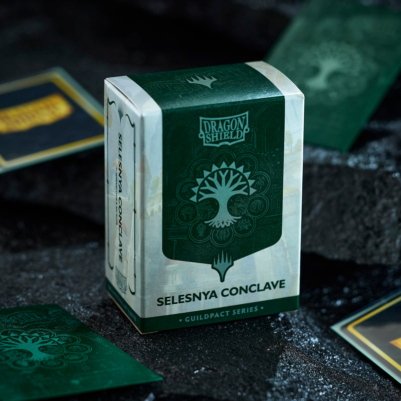 selesnya card sleeves Dragon Shield: – Matte Dual Art – MTG Guildpact Series: Selesn UP86014Deck Protectors with Ultra PROs hologram quality seal DRAGON SHIELD: MAGIC THE GATHERING:
