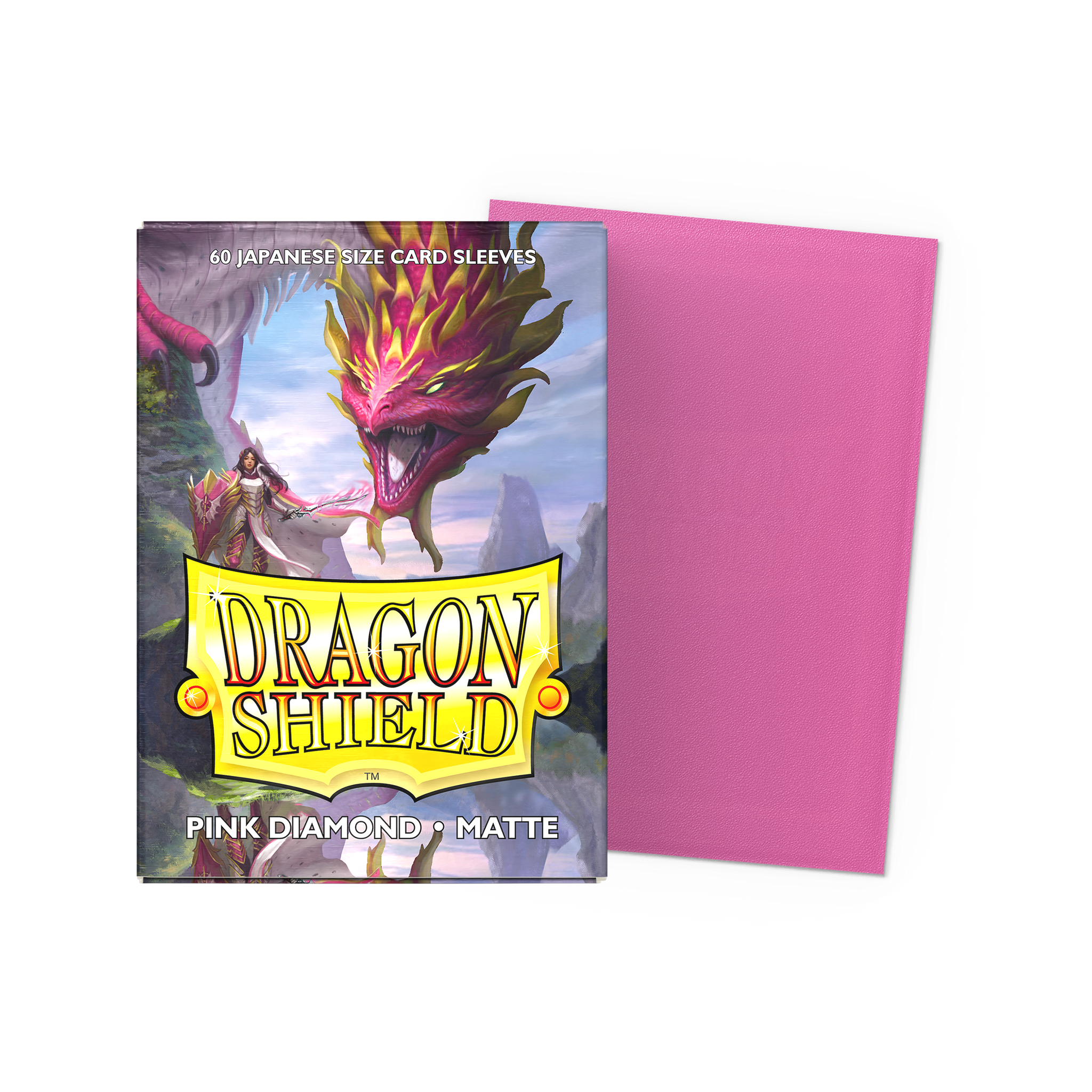 Pink Diamond - Matte Sleeves Dragon Shield Pink Diamond - Matte Sleeves Dragon Shield