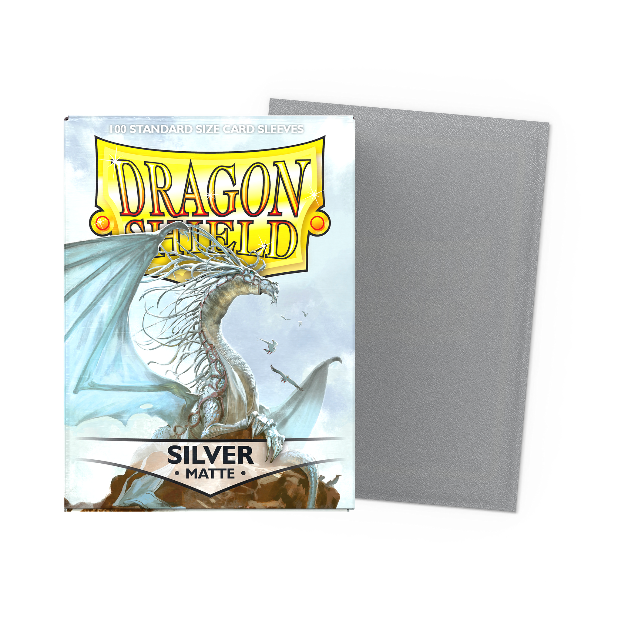 Silver - Matte Sleeves Dragon Shield Silver - Matte Sleeves Dragon Shield