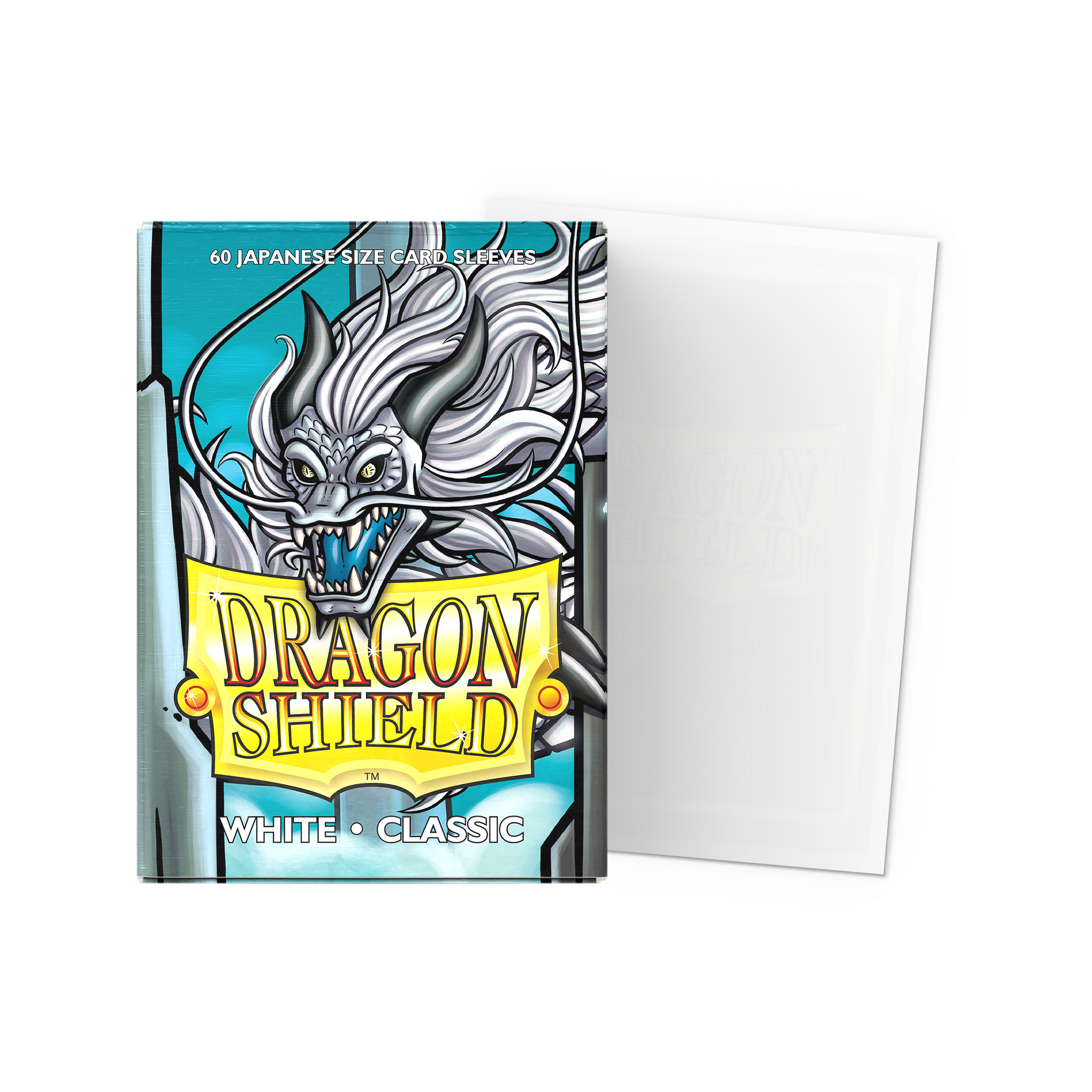 card sleeves white White