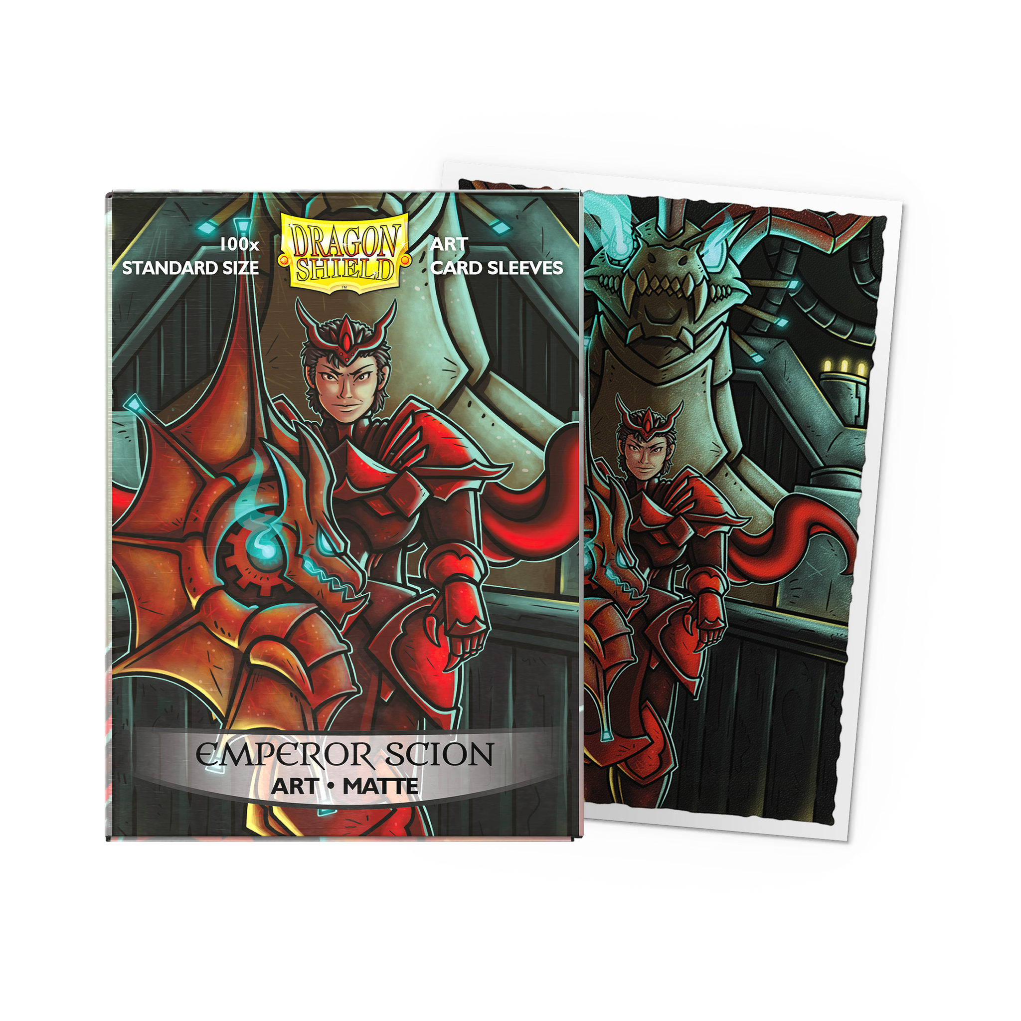 dragon art card sleeves Emperor Scion Portrait
