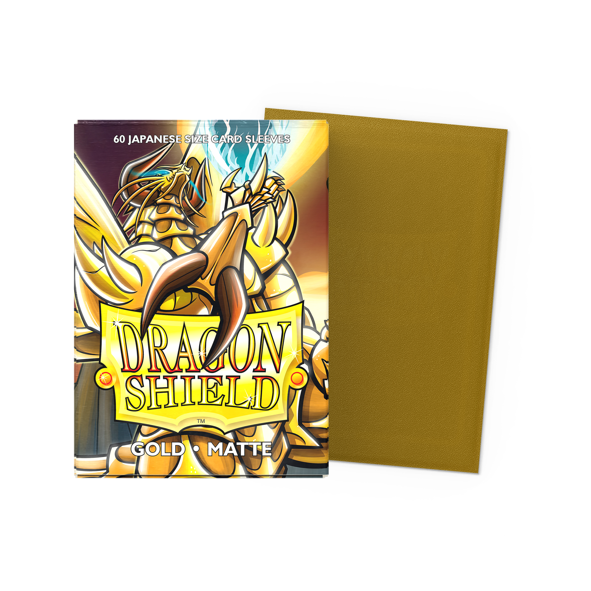 Gold - Matte Sleeves  Dragon Shield