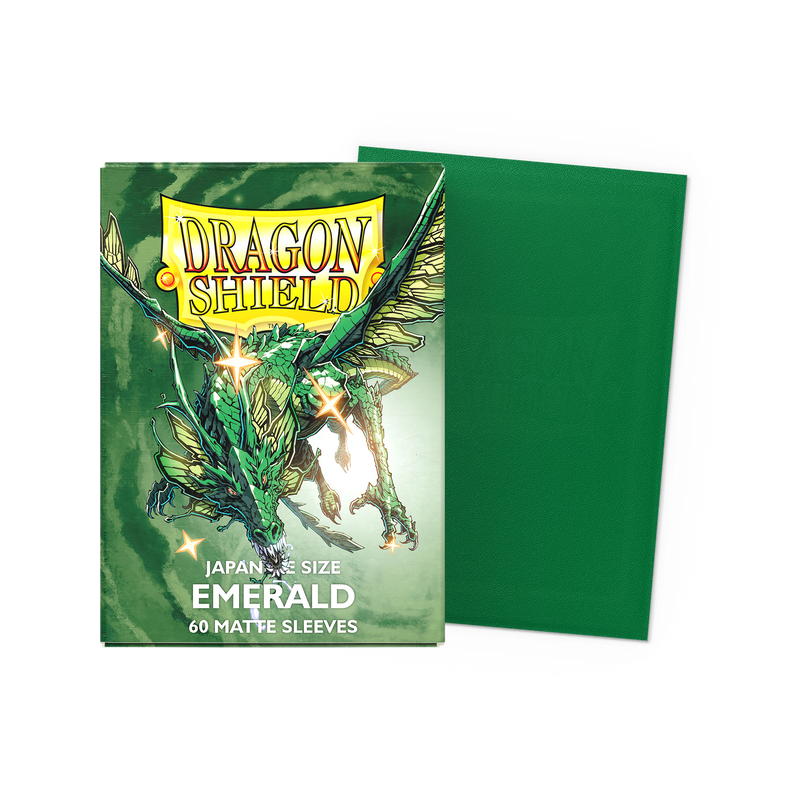 Dragon Shield Japanese Size Sleeves Emerald 60ct