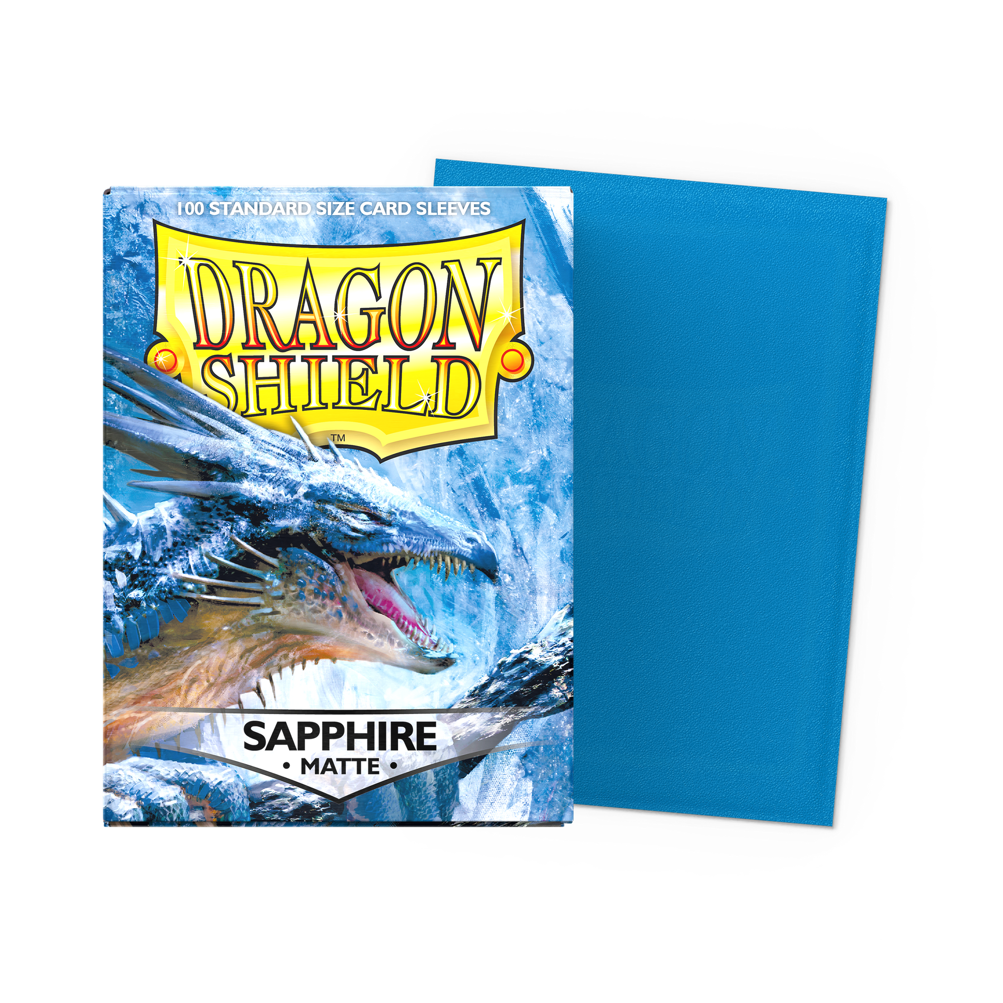 Sapphire - Matte Sleeves Dragon Shield Sapphire - Matte Sleeves Dragon Shield