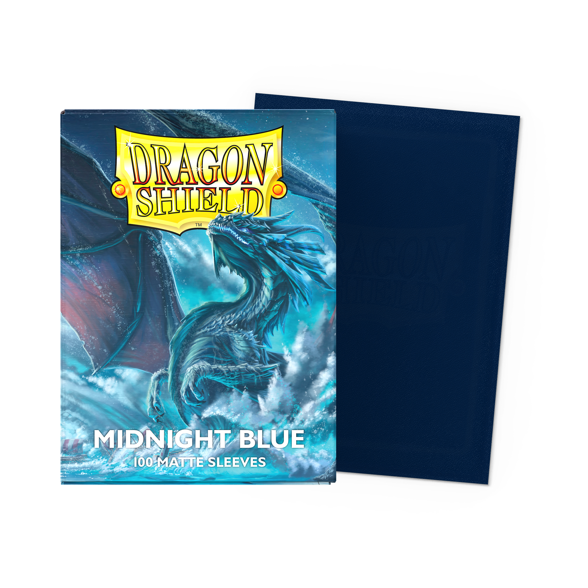 do dragon shield sleeves damage cards Midnight Blue