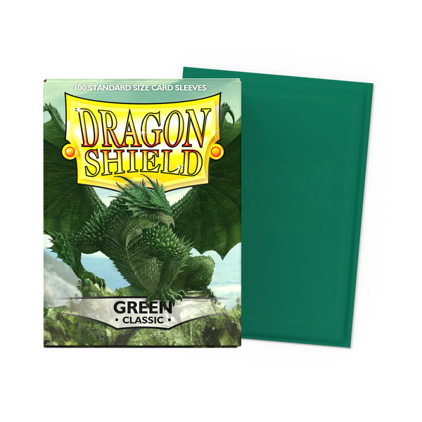 card sleeves green Green