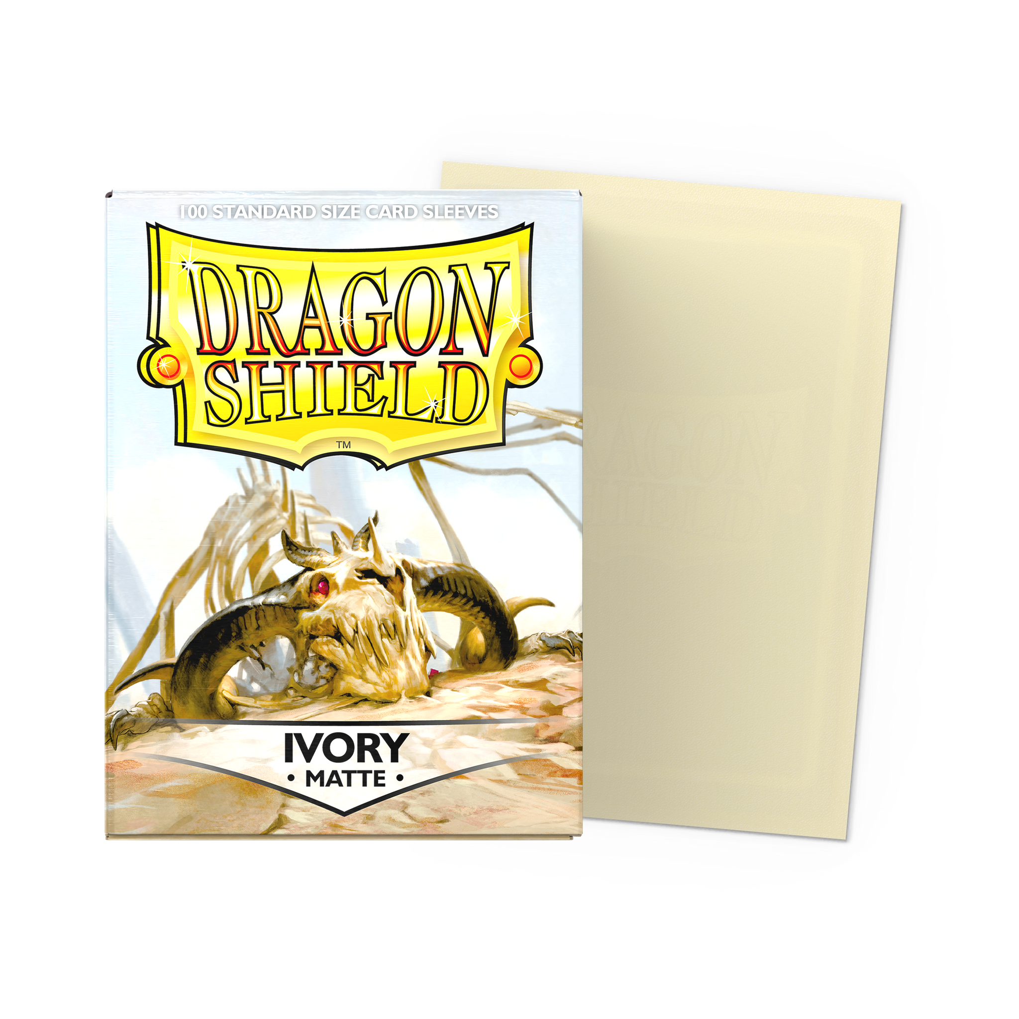 dragon sheild card sleeves Ivory
