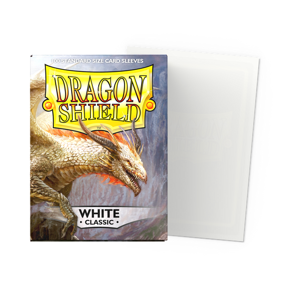 White - Classic Sleeves Dragon Shield White - Classic Sleeves Dragon Shield