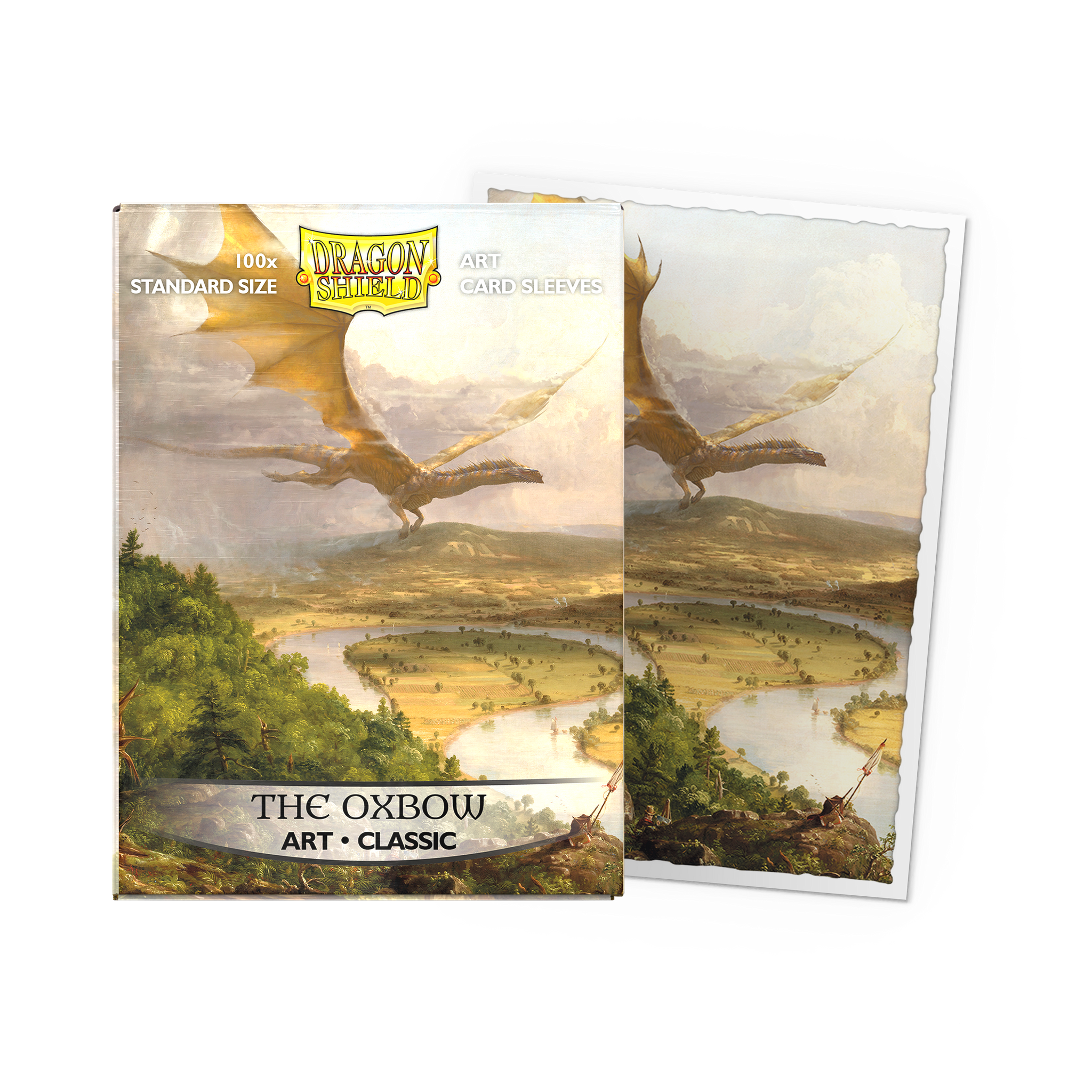dragon shield art card sleeves Landfall Series - Arid Mesa