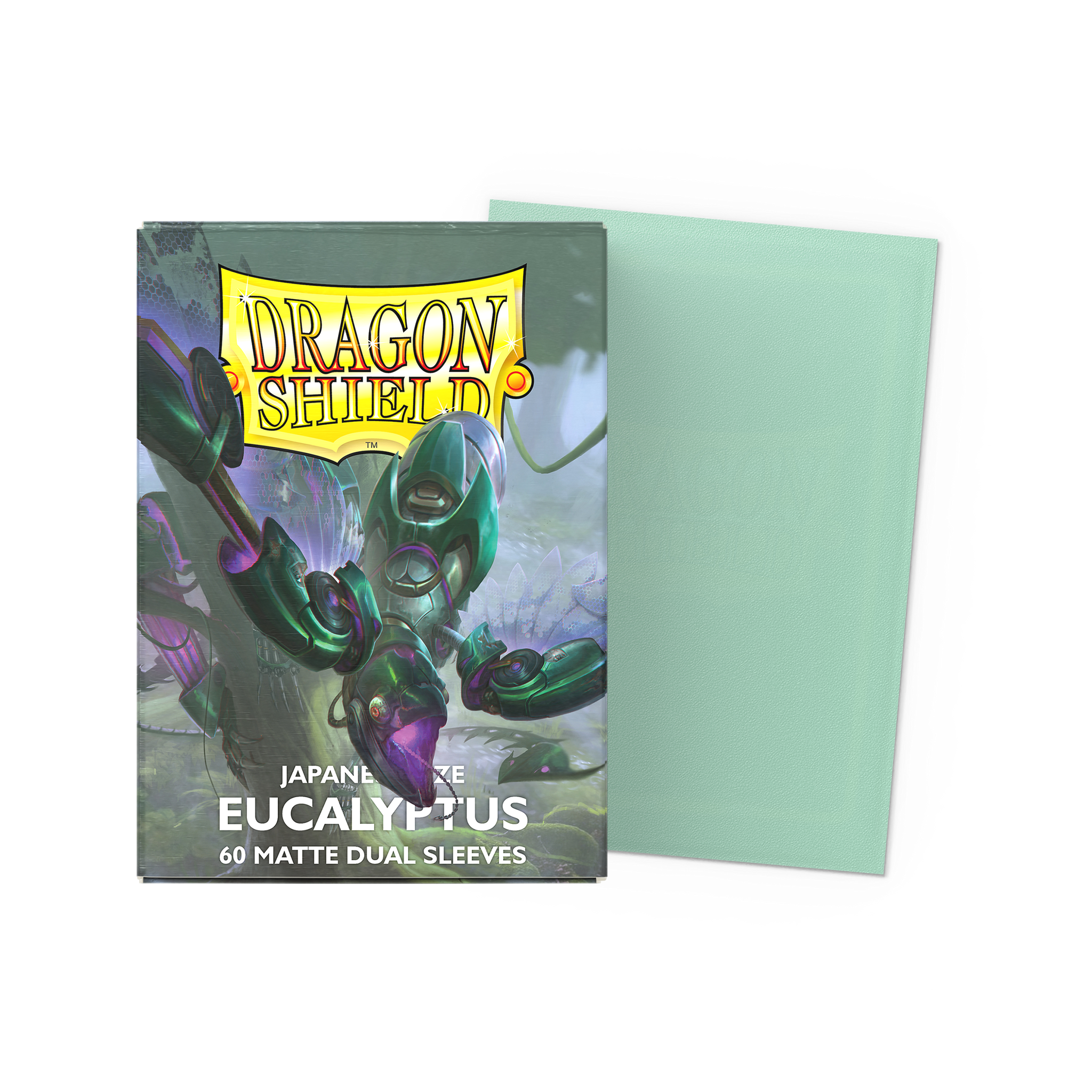 Eucalyptus - Matte Dual Sleeves Dragon Shield Eucalyptus - Matte Dual Sleeves Dragon Shield