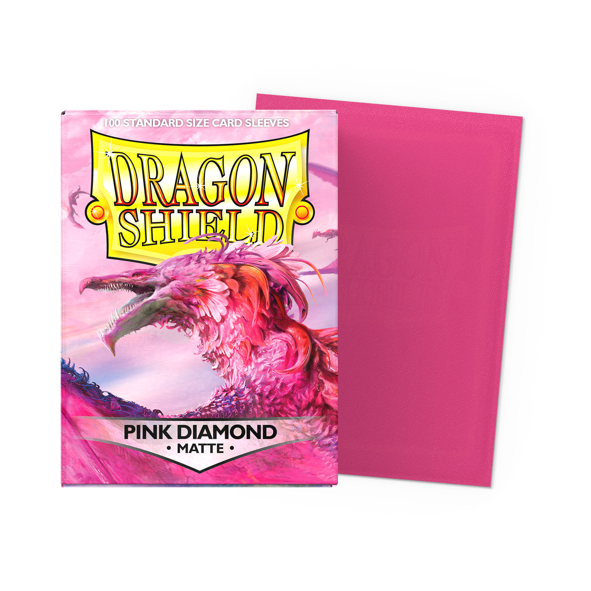 diamond card sleeves Dragon Shield (DS): Matte Pink (10pcs) To know about these Dragon Shield pouches 100 sleeves For standard size cards up to 63x88 mm Japanese) Matte Pink Diamond Dragon