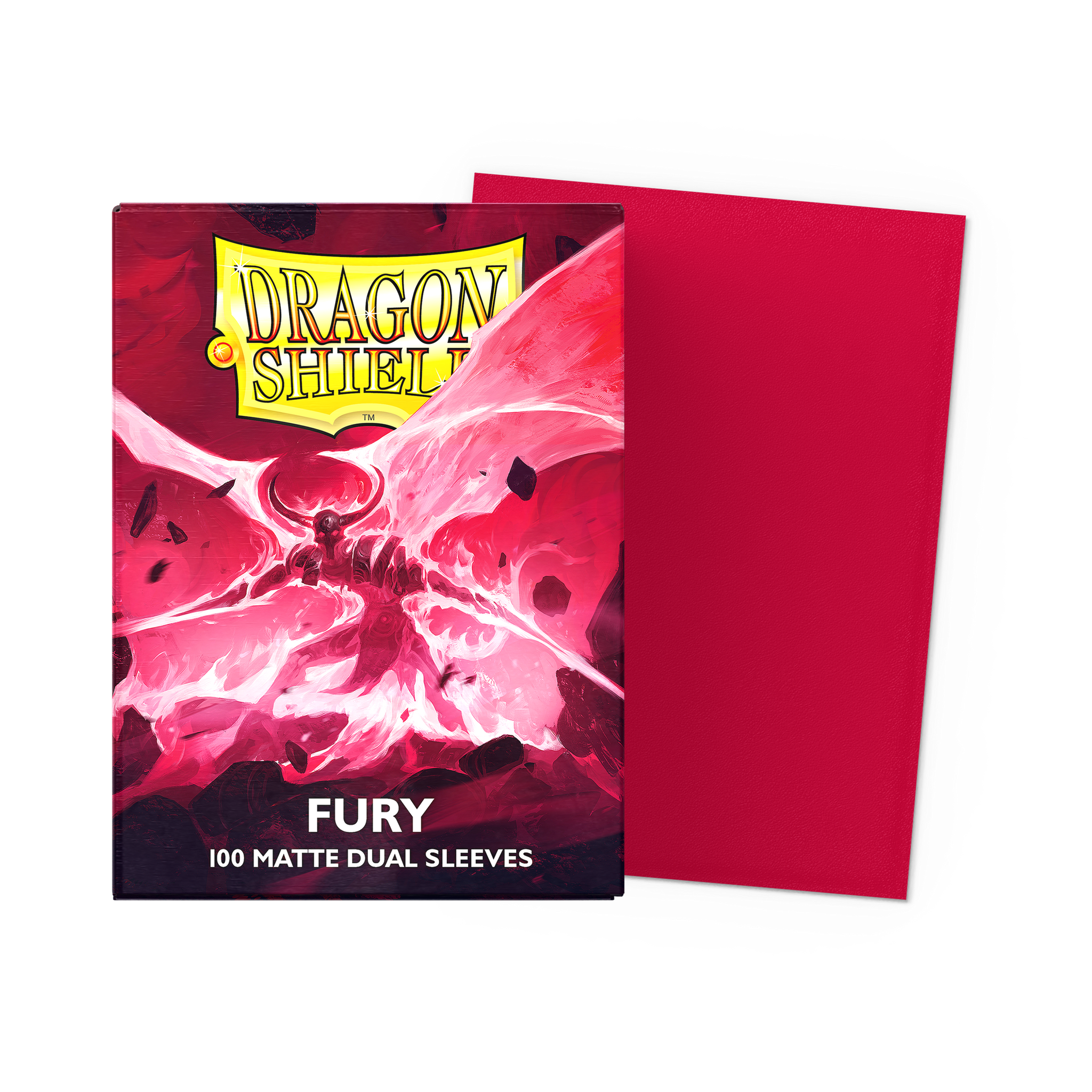 Fury - Matte Dual Sleeves Dragon Shield Fury - Matte Dual Sleeves Dragon Shield