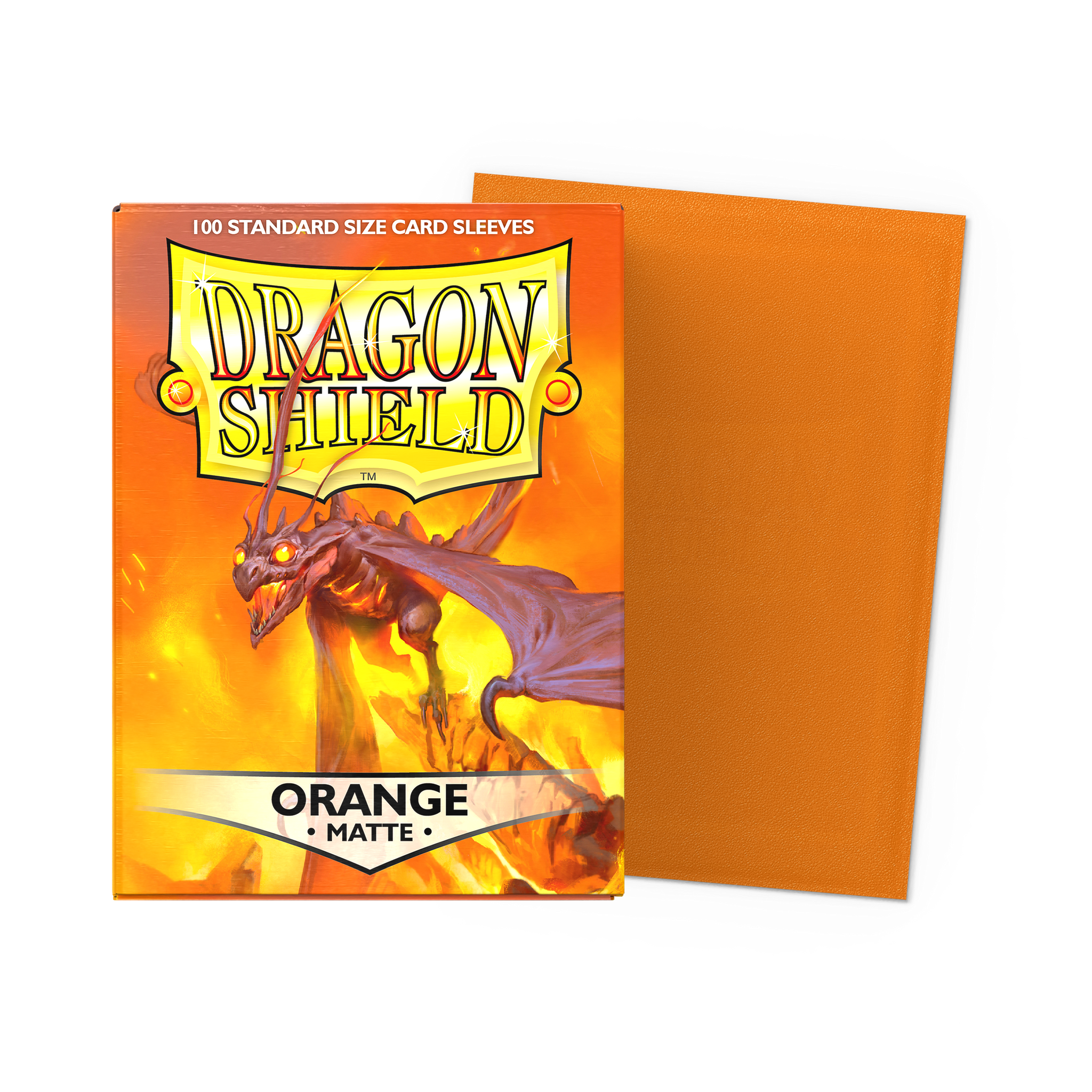 Orange - Matte Sleeves – Dragon Shield
