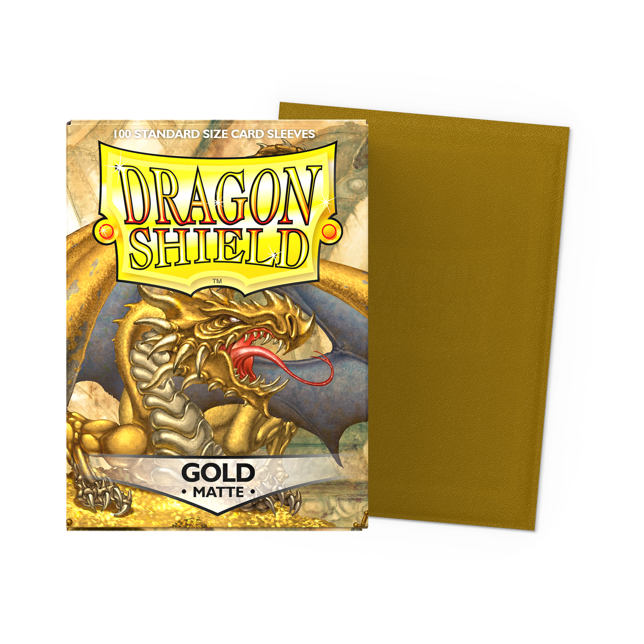 Gold - Matte Sleeves Dragon Shield Gold - Matte Sleeves Dragon Shield