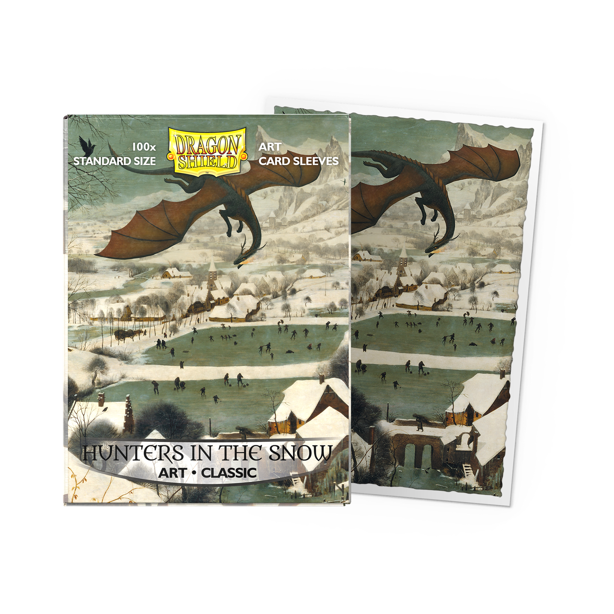 Dragon Shield Art Classic Sleeves - Hunters in the Snow (100)