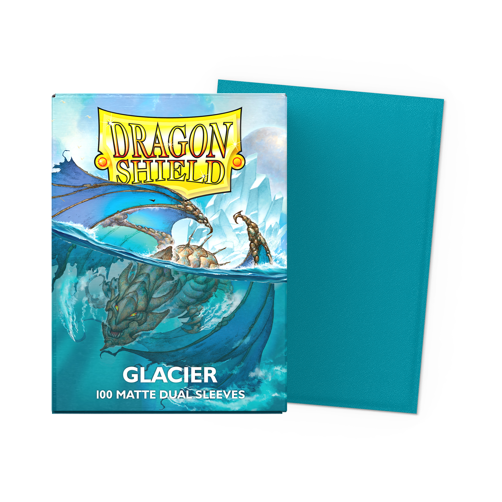 Glacier - Matte Dual Sleeves – Dragon Shield