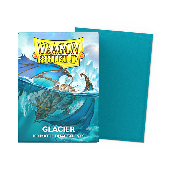 Glacier - Matte Dual Sleeves – Dragon Shield