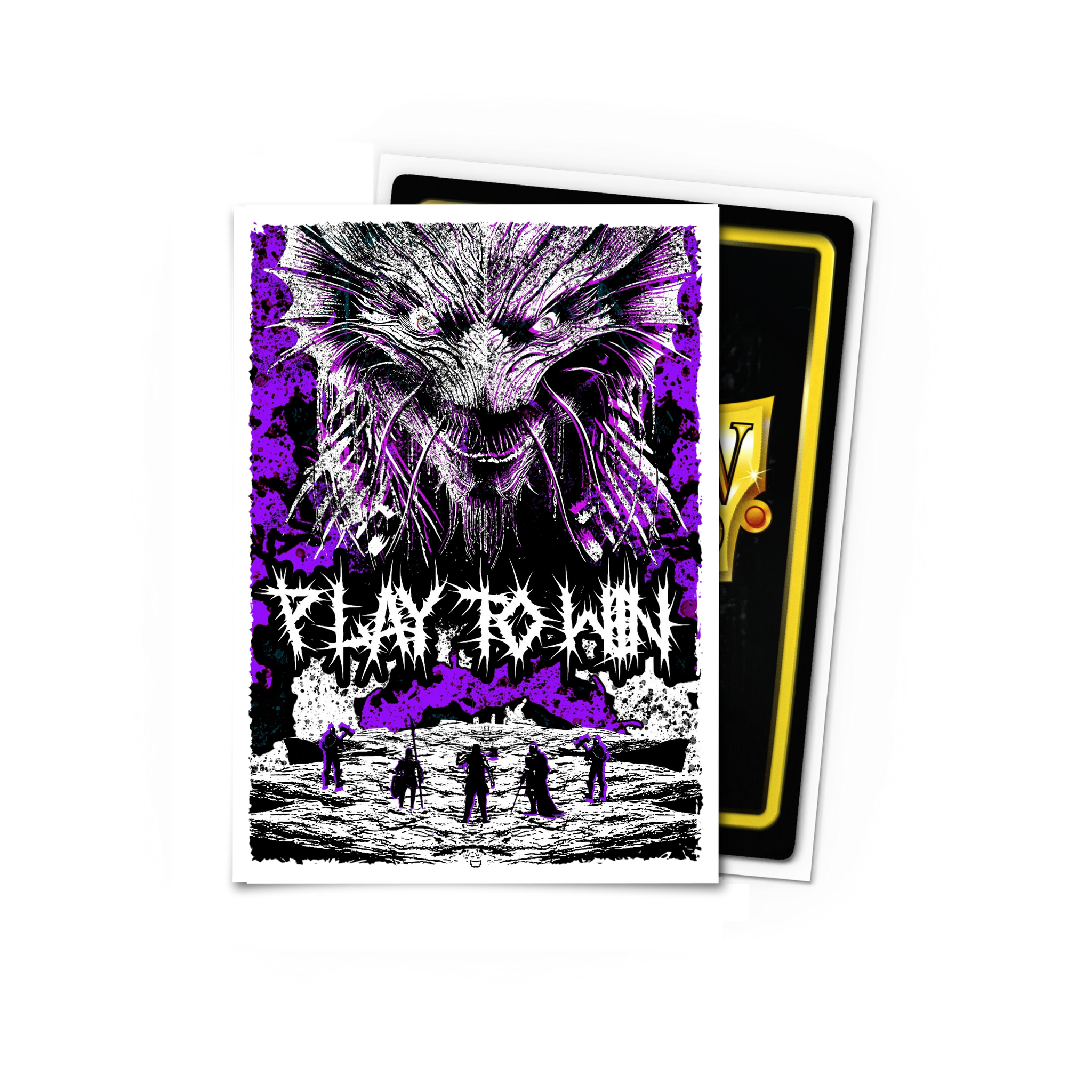 Play To Win - Kraken Art Sleeves - Standard Size Dragon Shield Play To Win - Kraken Art Sleeves - Standard Size Dragon Shield