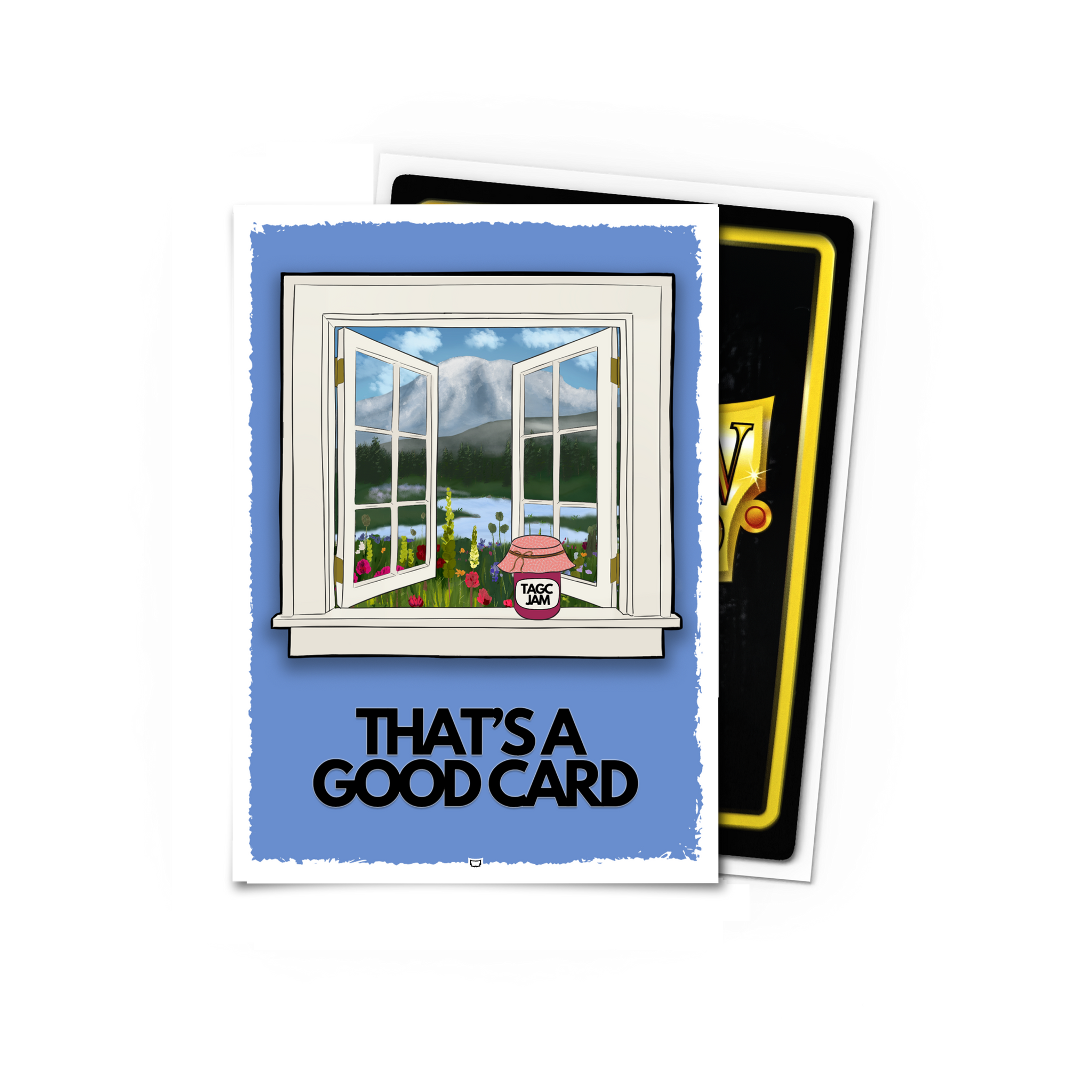 good card sleeves That's a Good Card - Window to Jam