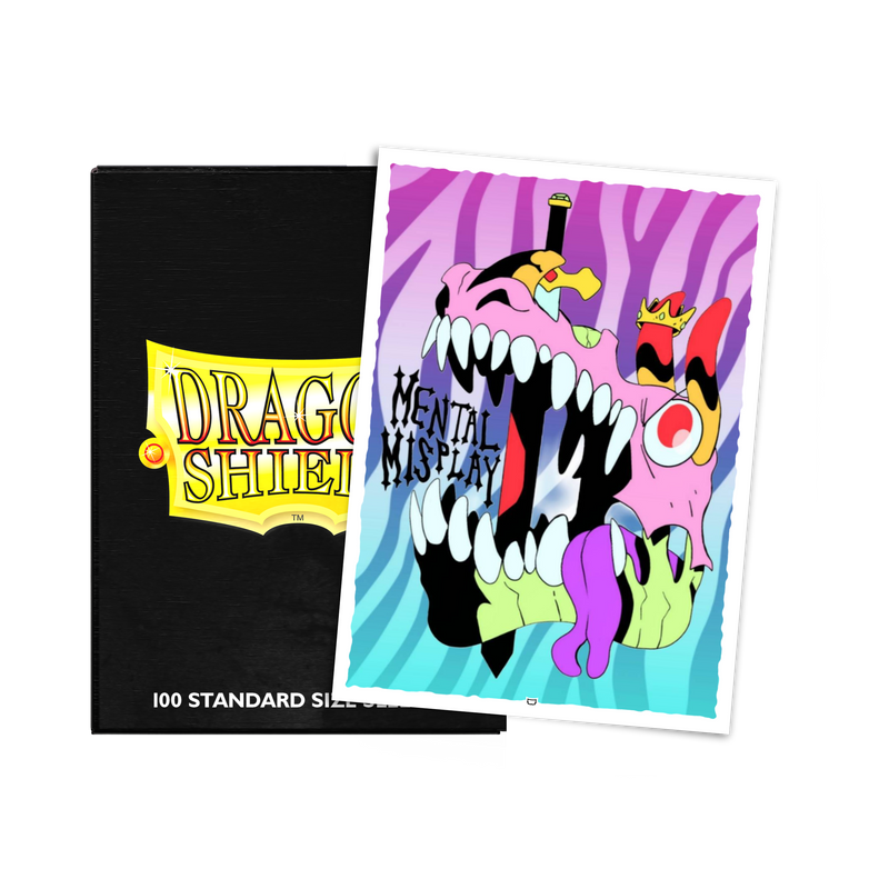 Translation missing: en.Mental Misplay Angry Dracolich - Brushed Art Sleeves - Standard Size