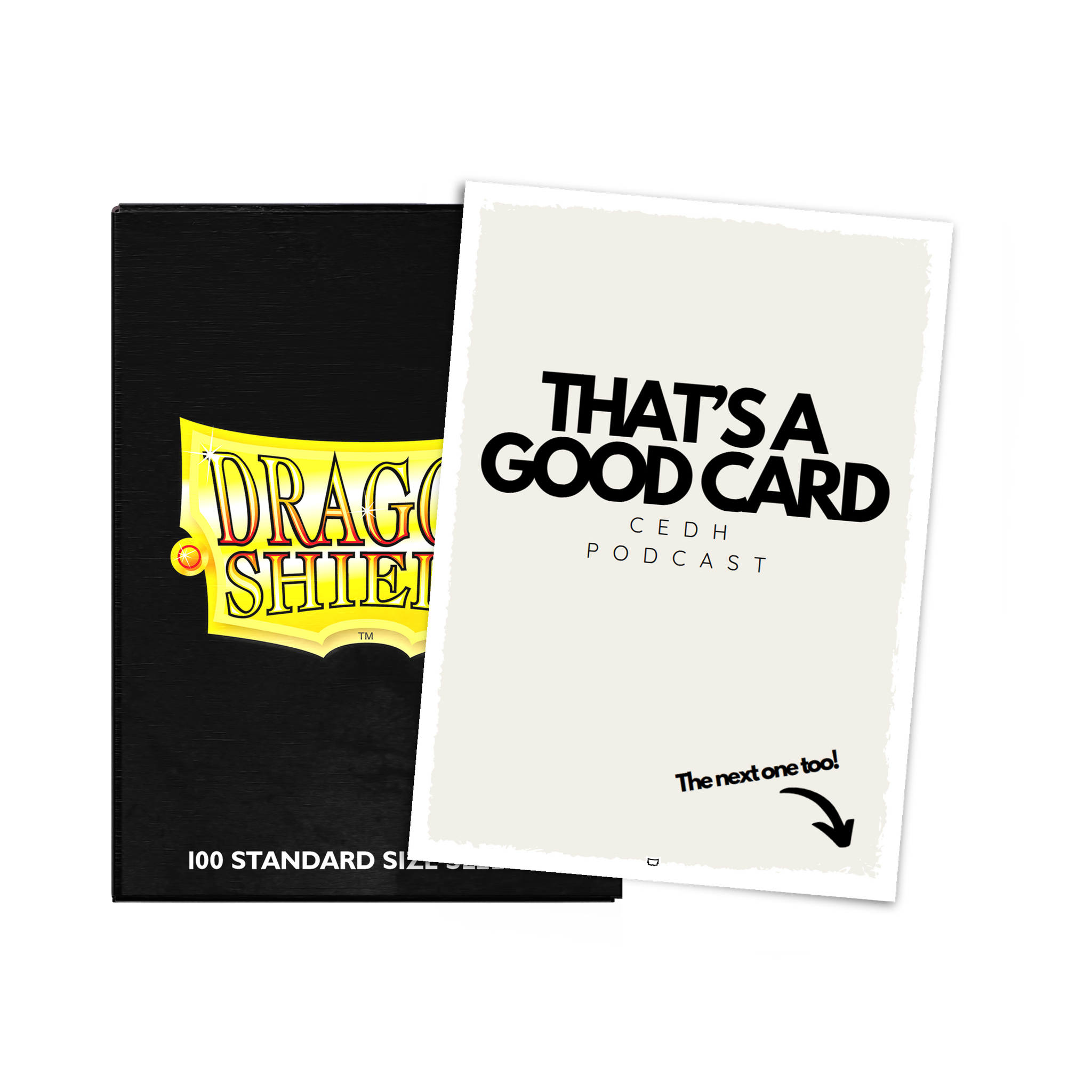 That's a Good Card - Brushed Art Sleeves - Standard Size Dragon Shield That's a Good Card - Brushed Art Sleeves - Standard Size Dragon Shield