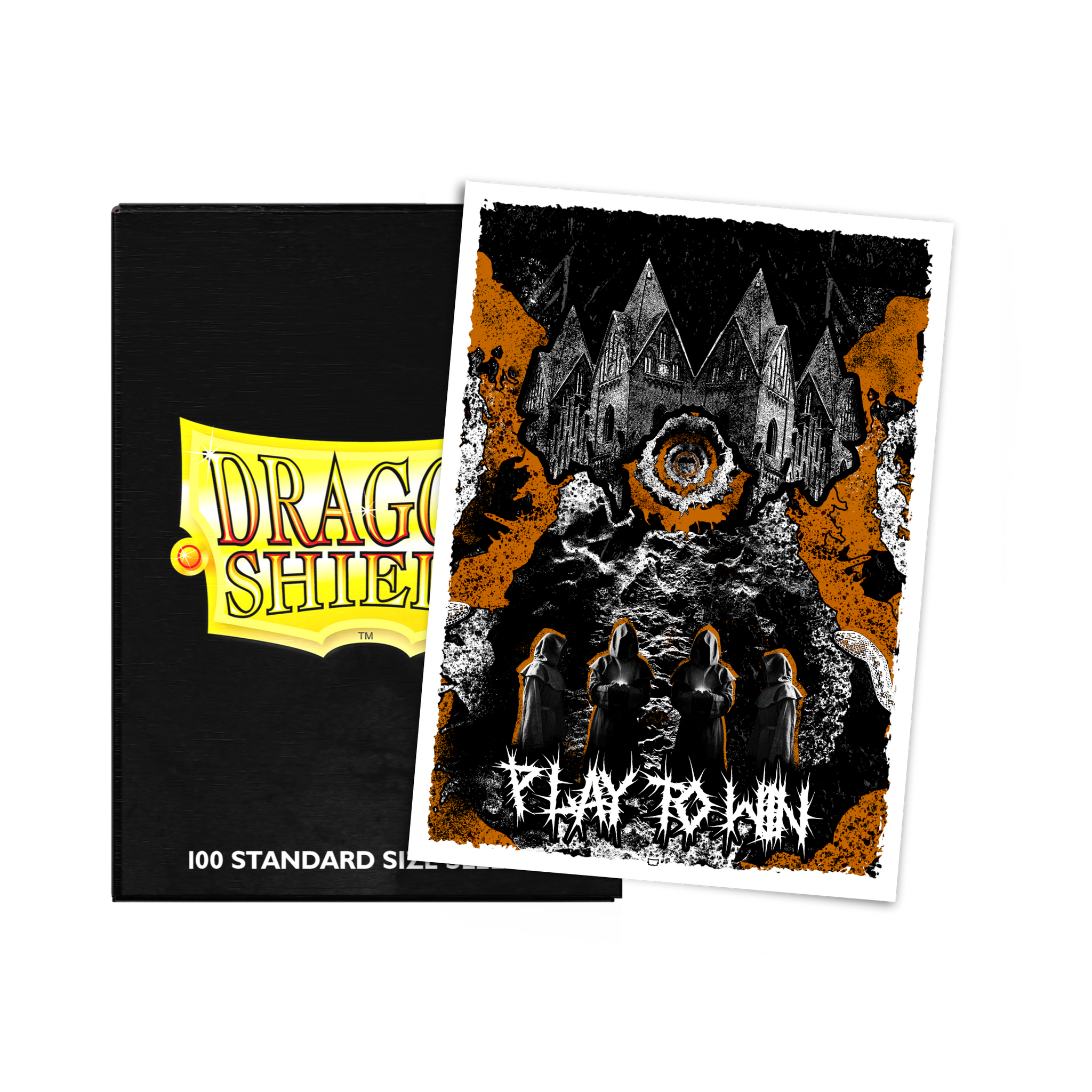 Play To Win - Halloween - Brushed Art Sleeves - Standard Size Dragon Shield Play To Win - Halloween - Brushed Art Sleeves - Standard Size Dragon Shield