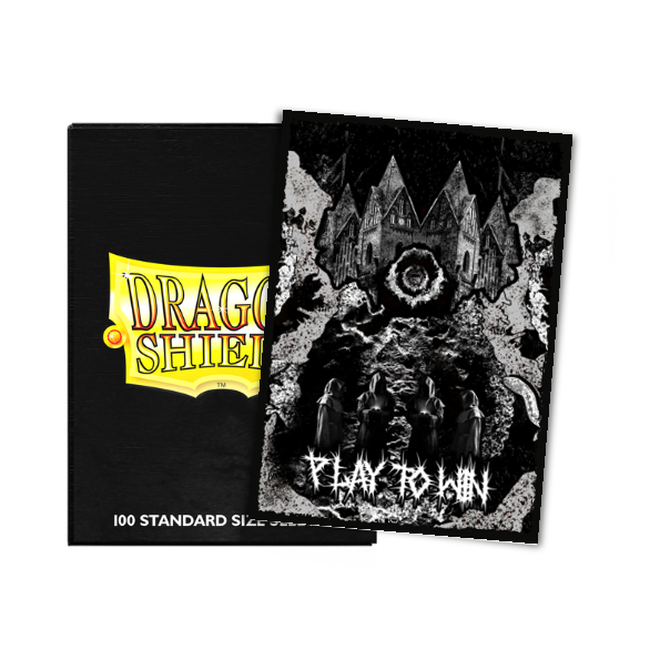 Play to Win - Noir - Brushed Art Sleeves