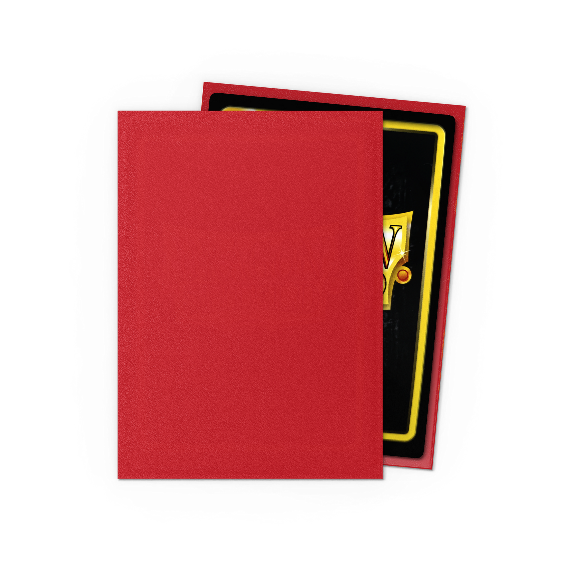 Dragon Shield Sleeves: Japanese Matte Crimson