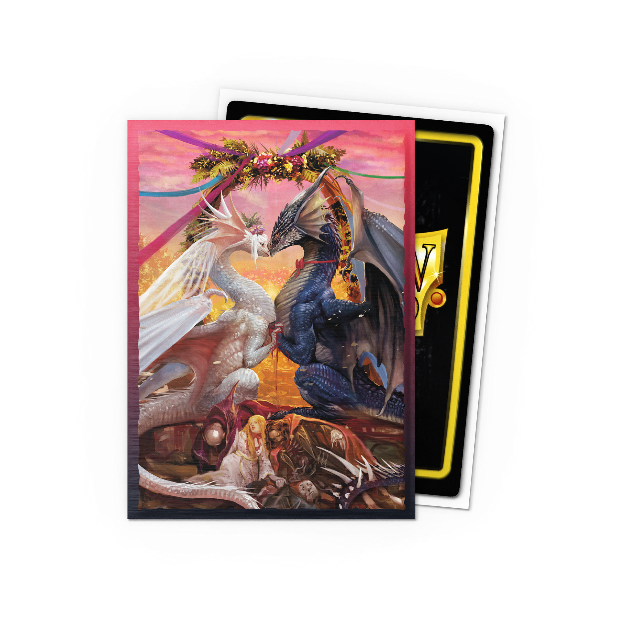 Dragon Shield Sleeves: Brushed Art Japanese: Valentine Dragon 2023