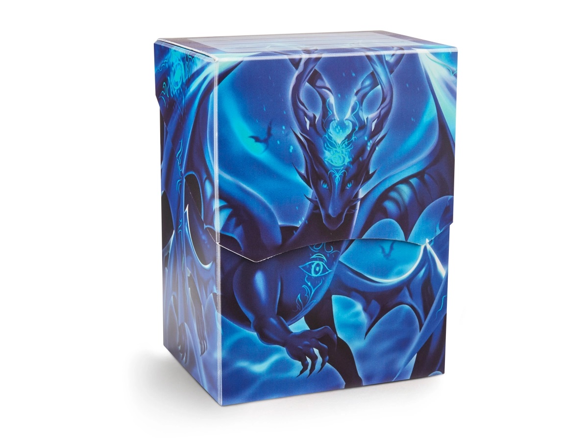 Night Blue Dragon Shield Four Compartment Box 