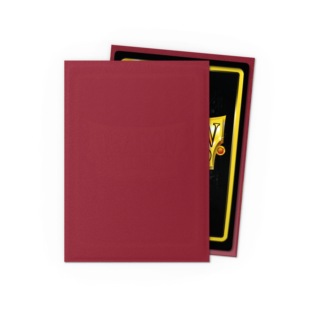 Blood Red - Matte Sleeves - Standard Size